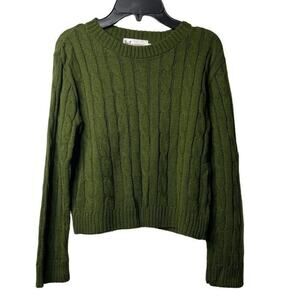 Cotton Emporium Girls Cable Knit Pullover Sweater Size‎ Small